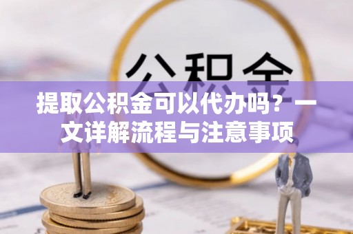 源城提取公积金可以代办吗？一文详解流程与注意事项