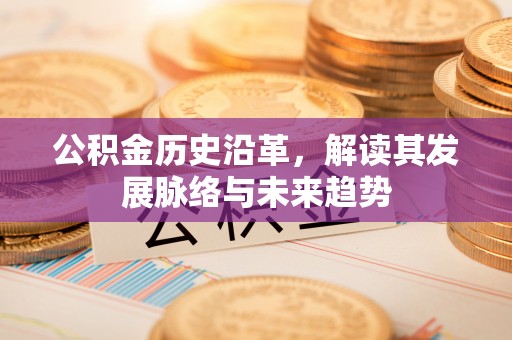 源城公积金历史沿革，解读其发展脉络与未来趋势