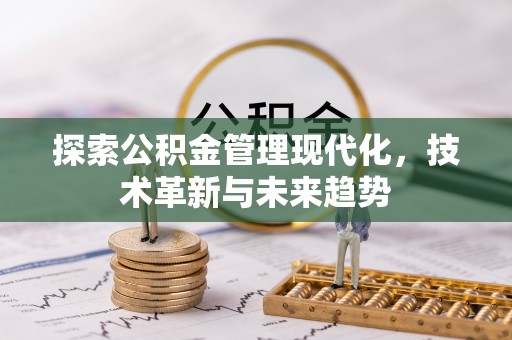 源城探索公积金管理现代化，技术革新与未来趋势