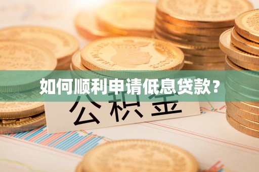 源城如何顺利申请低息贷款？