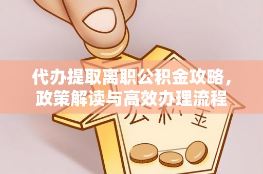 源城代办提取离职公积金攻略，政策解读与高效办理流程
