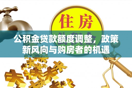 源城公积金贷款额度调整，政策新风向与购房者的机遇