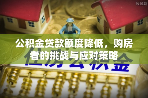 源城公积金贷款额度降低，购房者的挑战与应对策略