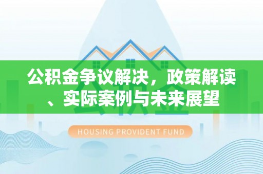 源城公积金争议解决，政策解读、实际案例与未来展望