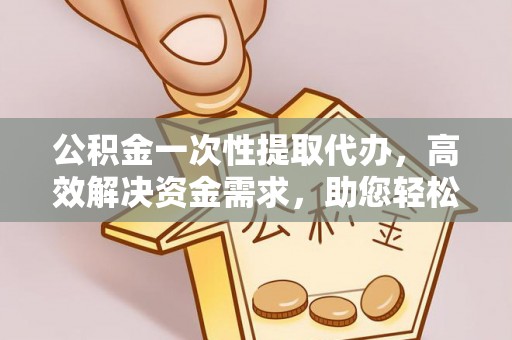源城公积金一次性提取代办，高效解决资金需求，助您轻松应对生活难题