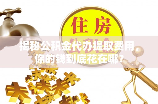 源城揭秘公积金代办提取费用，你的钱到底花在哪？