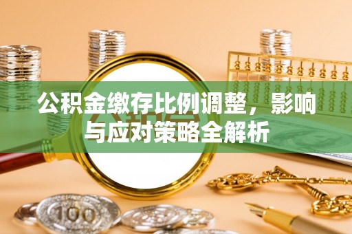 源城公积金缴存比例调整，影响与应对策略全解析