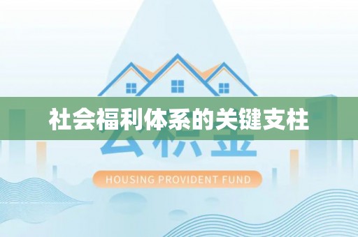 源城社会福利体系的关键支柱