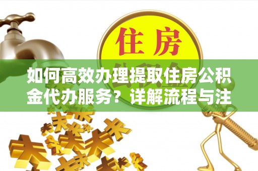 源城如何高效办理提取住房公积金代办服务？详解流程与注意事项